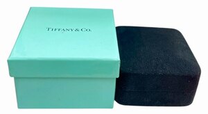 ティファニー リング用 2本用 ブライダル ペアリングケース 箱 ケース TIFFANY ダブルリングケース 指輪用 【中古】