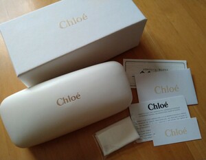 USED◆Chloe クロエ◆サングラスケース メガネケース 箱クロス他付き 空き箱 ケースのみ◇サングラスなし