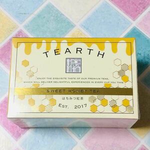 4【送料無料/匿名配送】TEARTH ティーアース　はちみつ紅茶　25袋 × 1箱　紅茶 蜂蜜 セイロン茶