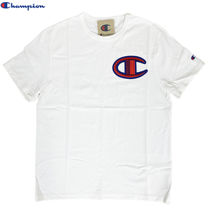 Champion チャンピオン 新品 半袖 刺繍ロゴ ヘビーウェイト Tシャツ GT19 Y07981 ホワイト(WHC) 並行輸入品 クリックポスト送料無料