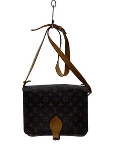 LOUIS VUITTON◆カルトシエールGM_モノグラム・キャンバス_BRW/PVC/BRW