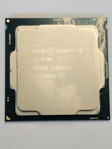 ■PCP25■第8世代 Intel Core i3-8100 SR3N5 3.60GHz LGA1151