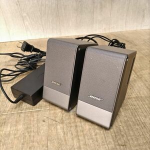 L605-U13-2679 BOSE ボーズ コンピューターミュージックモニター デスクトップスピーカー シルバー 音出し確認済み ⑥