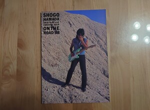 ★浜田省吾 SHOGO HAMADA★ON THE ROAD 1988★ツアーパンフレット★concert brochure★中古品★当時物