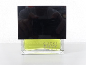 残量8割程度 GUCCI グッチ ENVY FOR MEN エンヴィ フォーメン 50ml オードトワレ EDT 香水 フレグランス