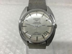 D899-60-M　稼働品　LONGINES　ULTRA-CHRON　ロンジン　自動巻　メンズ腕時計　純正ステンレスブレス バンド　レターパックプラス