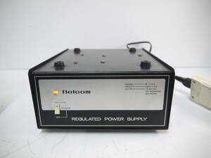 990 Belcom R-115E 220V AC/13.8V DC ベルコム 安定化電源