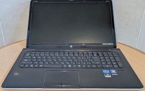 17インチ大画面 CPU/メモリ/SSDアップグレード済 HP Pavilion dv7 7000 i7-3612QM 16GB GeForce 630M 指紋認証 カメラ ACアダプタ付属