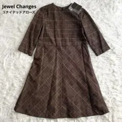 未使用☆Jewel Changes ユナイテッドアローズ チェックワンピース