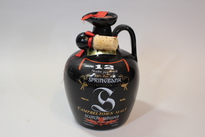 p-2131　未開栓古酒　SPRINGBANK/CANPBELTOWN　スプリングバンク　キャンベルタウン　12年　陶器ボトル　スコッチ　ウイスキー