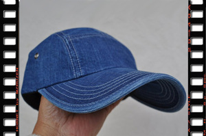 Denim Camp Cap　デニムキャンプキャップ新品軽度のユーズド加工