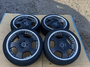 ホイール付タイヤ４本セット SSR ヴィエナ D EV 17×8.0+24 PCD100 Y. MINOMURA 205/40/17 ホイール付タイヤ４本セット 17×8.0+24 PCD100 