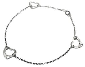 TIFFANY＆Co. ティファニー エルサ ペレッティ トリプル オープンハート ブレスレット SILVER シルバー 銀 SV 925 2.9g 箱・袋・保証書付