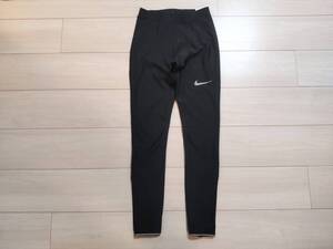 ★新品　ナイキ　NIKE　ランニングタイツ　★DRY-FIT使用　★黒色　★ストレッチ地　★反射素材　★タイトフィット　★Sサイズ