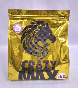 未開封品 CRAZYMAX クレイジーマックス ホエイ＆カゼインプロテイン ベリー風味 1kg 超回復 [1-19] 115/285A