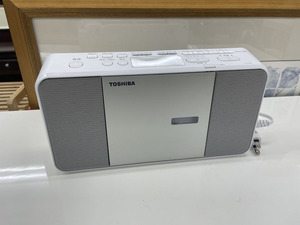 TOSHIBA CDラジオ TY-C300 2019年製 電源ケーブル付き AM/FM CDプレーヤー 東芝 音出しOK 札幌市手稲区