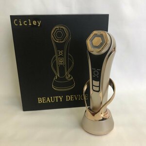 ★SALE★ Cicley RF 美容器 ゴールド 【訳あり※取扱説明書欠品】 68 00066