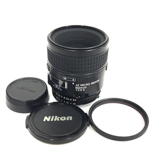 1円 Nikon AF MICRO NIKKOR 60mm 2.8 D カメラレンズ Fマウント オートフォーカス