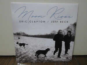 sealed 未開封 original Moon River / How Could We Know [Analog] Eric Clapton & Jeff Beck　アナログレコード vinyl