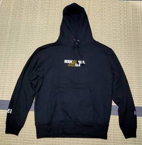 【送料無料】NEIGHBORHOOD×WIND AND SEA パーカー 黒 S NHWDS / C-HOODED . LS ネイバーフッド ウインダンシー 