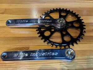 White Industries VBC Road Crank Arm ホワイト インダストリーズ 未使用eno tsr chainringチェーンリング40T付き