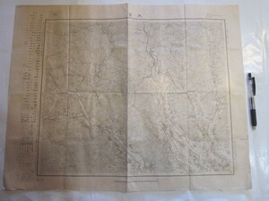 古地図　大宮　5万分の1地形図◆大正15年◆茨城県