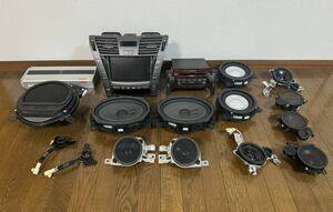 レクサス UVF45 LS600 LS460 純正 マークレビンソン スピーカー1台分セット オーディオアンプ 86280-0W260 動作OK