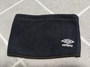 UMBRO アンブロ ジュニア ネックウォーマー フリース キッズ フリーサイズ サッカー スポーツ ネイビー 