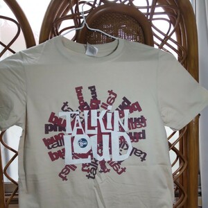 【服飾】 TALKIN`LOUD トーキンラウド バンド Tシャツ Sサイズ 着丈約68cm 身幅約43cm ホワイトアイボリー ビンテージ T シャツ