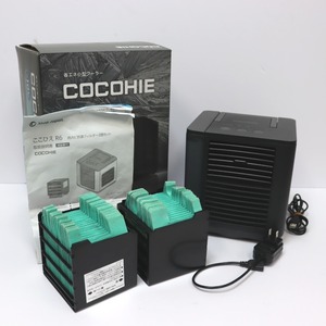 Dz796851 ショップジャパン 卓上クーラー 小型冷風機 COCOHIE ここひえ R6 24013-J CCHR6WSB shopjapan 中古・現状渡し品