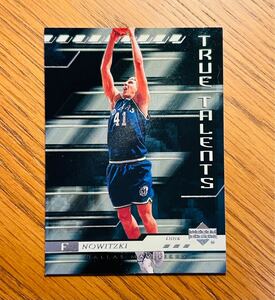 2000 Upper Deck Dirk Nowitzki True Talents #TT9 Basketball Card