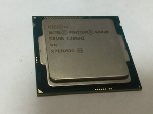 1.富士通　PRIMERGY TX1310 M1用　CPU SR1NB PENTIUM G3420 3.20GHZ 2F6RR 9907　1-2