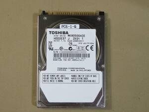 修理用 希少 東芝製車載用HDD MK8050GACE ZH07・77～VH09・99用　2022年4月更新最終版