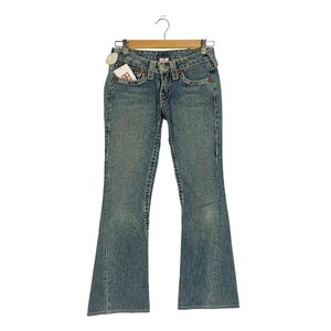 TRUE RELIGION(トゥルーレリジョン) USA製 ブーツカット フレアデニムパンツ レディース 中古 古着 0332