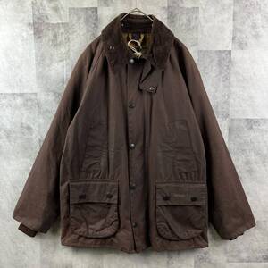 英国製 Barbour バブアー オイルドジャケット BEDALE ブラウン 36