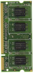 【中古】BUFFALO PC2-6400(DDR2-800)対応 200Pin用 DDR2 SDRAM S.O.DIMM D2/N800-S1G