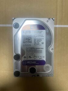 avコマンド対応　4TB HDD ウェスタンデジタル パープル　 ハードディスク