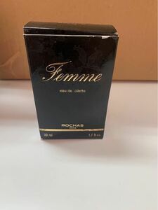 ロシャス ファム オードトワレ 50ml ROCHAS Femme ⑦1018-7 