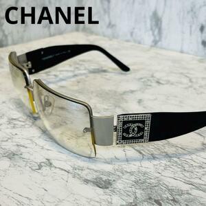 【極希少】 シャネル 4095-B ココマーク ラインストーン サングラス CHANEL サングラス