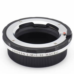 Leica M Mount Lens [LEICA Panasonic SIGMA L] マクロアダプター SHOTEN L.M-L.SL MACRO ADAPTER ヘリコイド付 5mm繰出し 焦点工房