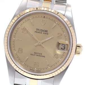 チュードル TUDOR 72033 プリンスデイト デイト cal.2824-2 自動巻き ボーイズ 良品 _834352