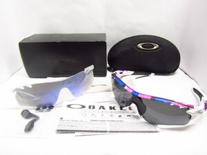 OAKLEY RADAR LOCK PATH (9206-6538) オークリー サングラス 替えのレンズ ノーズパッド 保存袋 箱付き 中古品 ◆140327