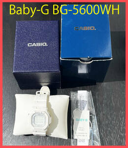 ■ CASIO カシオ ■ 腕時計 Baby-G BG-5600WH-7JF ( 3287 ) 10気圧防水 白 ホワイト WHITE レディース ウォッチ クォーツ ベビーG メンズ