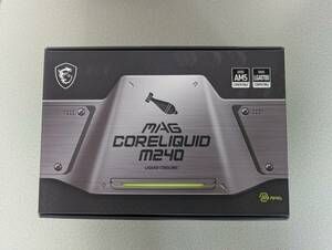 MSI MAG CORELIQUID M240 簡易水冷CPUクーラー　ジャンク品