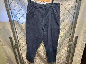 YANTOR Indigo Cotton Pants 綿パン ヤントル デニム インディゴ Y153PT06 店舗受取可