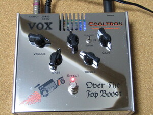 ●エフェクター VOX オーバードライブ『 CT-04TB Dber The Top Boost 』2007～8年頃 未使用 動作確認のみ実施