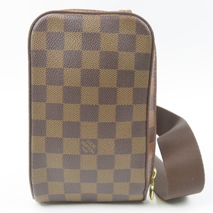 96050★1円スタート★LOUIS VUITTON ルイヴィトン 新品同様美品 ジェロニモス ショルダーバッグ ヴィンテージ ダミエ ボディバッグ PVC