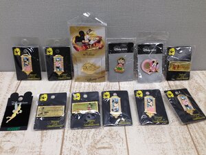 ◇ディズニー 《大量セット》《未開封品あり》ピンバッジ 12点 リロ ミッキー ミニー ティンカーベルほか 1W81 【60】