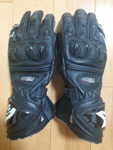 アルパインスターズ alpinestars スーパーテックグローブ Super Tech Glove ブラック Mサイズ 未使用に近い レーシンググローブ