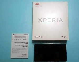 更に値下げ②　新古品 AU XPERIA SOL22 一括購入/○判定 Black